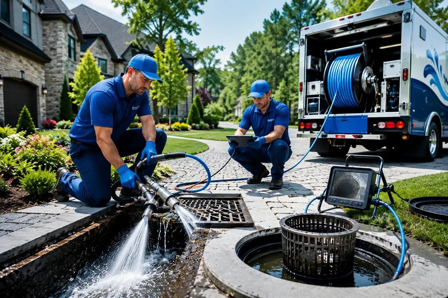 Local outdoor drain cleaning professionals in Liberty Hill, TX